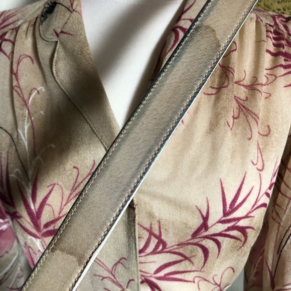 1979 Gucci • Vintage Brass & Leather Belt - Picture 6 of 7